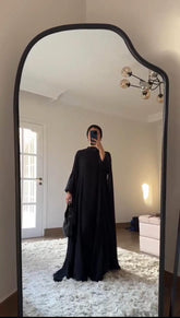 Moonlight Set 2 Pic ( Dress & Kaftan )Black✨